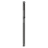 Противоударен Силиконов Калъф за Samsung S21 Ultra, Spigen Liquid Crystal Case, Прозрачен (5)