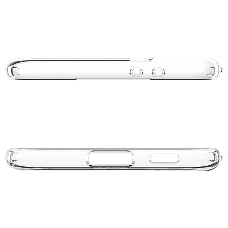 Противоударен Силиконов Калъф за Samsung S21, Spigen Liquid Crystal Case, Прозрачен (6)