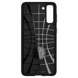 Противоударен Силиконов Калъф за Samsung S21 Plus, Spigen Rugged Armor Case, Черен (7)