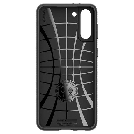 Противоударен Силиконов Калъф за Samsung S21, Spigen Liquid Air Case, Черен (6)