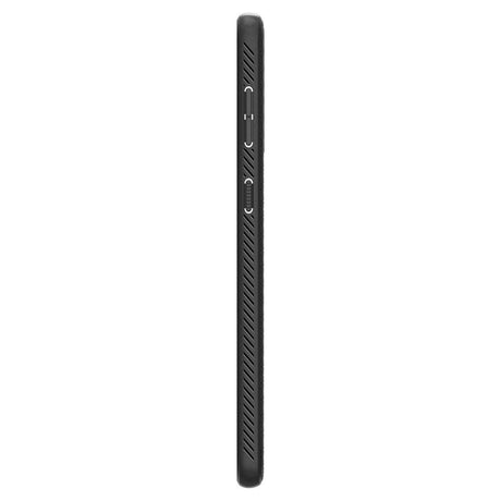 Противоударен Силиконов Калъф за Samsung S21, Spigen Liquid Air Case, Черен (5)