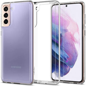 Противоударен Хибриден Калъф за Samsung S21 Plus, Spigen Ultra Hybrid Case, Прозрачен