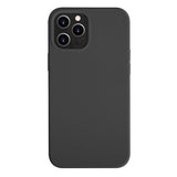 Силиконов Калъф за iPhone 12/Pro, Uniq Lino Hue Case, Черен