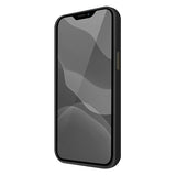 Силиконов Калъф за iPhone 12 Mini, Uniq Lino Hue Case, Черен (3)