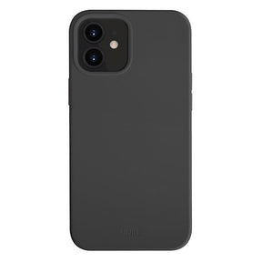 Силиконов Калъф за iPhone 12 Mini, Uniq Lino Hue Case, Черен