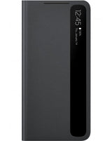 Оригинален Активен Калъф за Samsung S21 Plus Clear View Cover Book Case EF-ZG996CBE, Черен