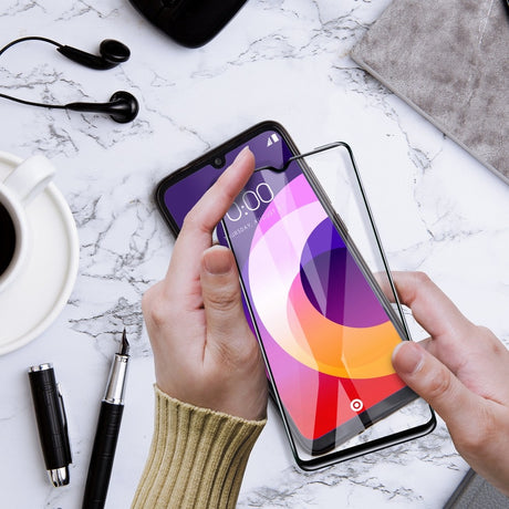 Керамичен Протектор за Huawei P Smart 2021, Ceramic Flexible 5D Glass, Черен (3)