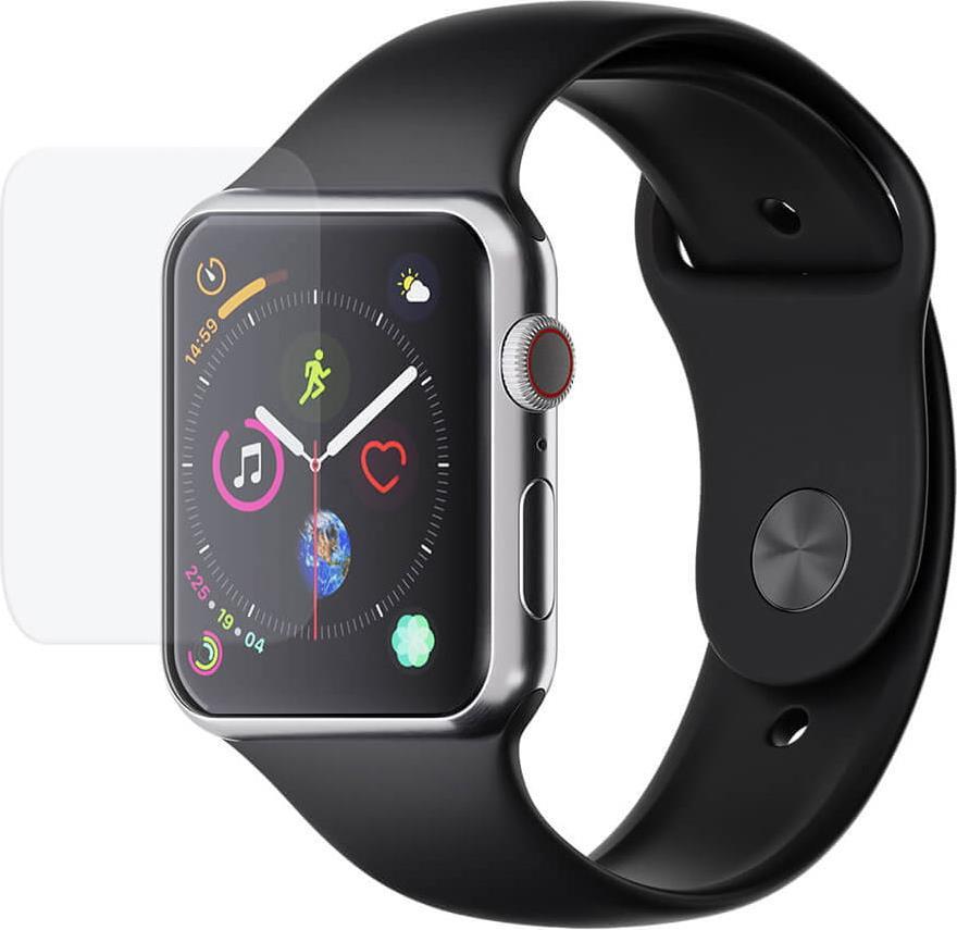 Удароустойчив Протектор за Apple Watch SE/ 6/ 5/ 4 40 mm, 3MK Flexy Arc Glass, Прозрачен (2)