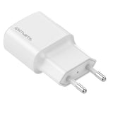Бързо Зарядно с USB-C за iPhone, 4Smarts 220v DoublePort PD/QC 3.0 20w, Бял (4)