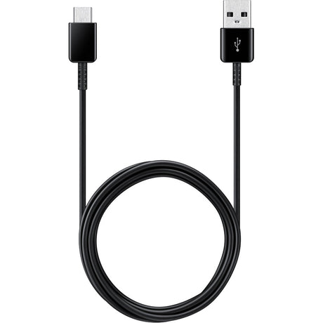 Оригинален USB-C Кабел за Samsung с Бързо Зареждане 1.5m EP-DG930MBE 2pcs, Черен (4)