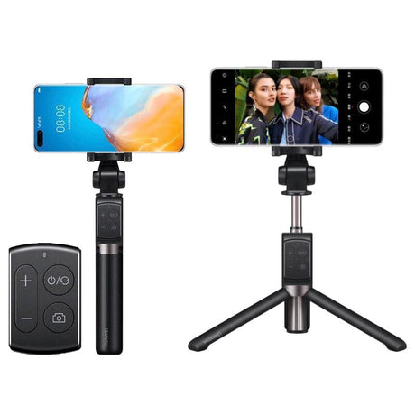 Блутут Селфи Стик с Трипод, Huawei Stand Wireless CF15R Pro, Черен