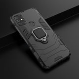 Калъф със Стойка-Пръстен за Oneplus Nord N100, Kickstand Armor Case, Черен (7)