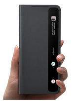 Оригинален Активен Калъф за Samsung S21 Ultra Clear View Cover Book Case EF-ZG998CBE, Черен (3)