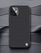 Калъф с Фибро Влакна за iPhone 12 Mini, Nillkin Textured Case, Черен (6)