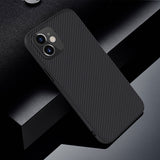 Карбонов Калъф за iPhone 12 Mini, Nillkin Synthetic Fiber Case, Черен (5)