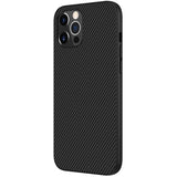 Карбонов Калъф за iPhone 12/Pro, Nillkin Synthetic Fiber Case, Черен