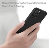 Калъф с Фибро Влакна за iPhone 12/Pro, Nillkin Textured Case, Черен (2)