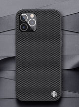 Калъф с Фибро Влакна за iPhone 12/Pro, Nillkin Textured Case, Черен (6)