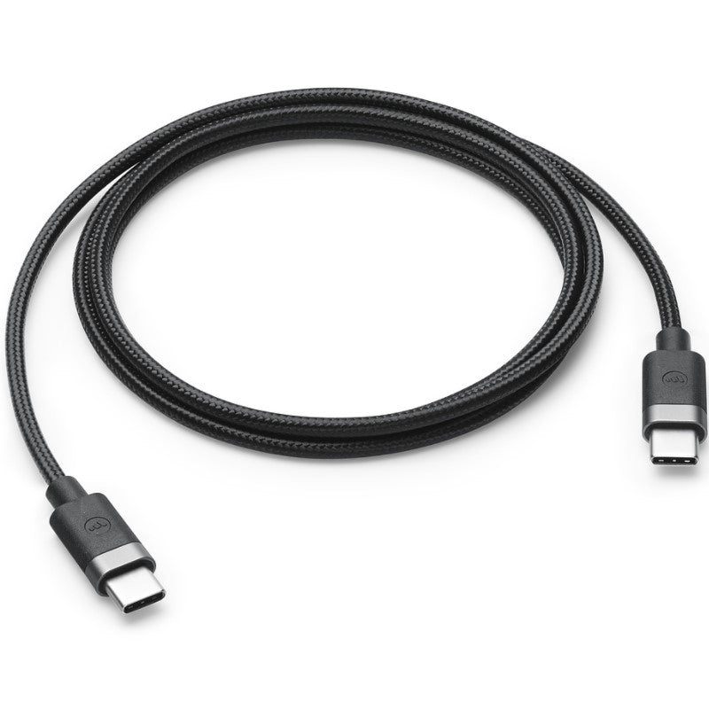 USB-C Кабел за Macbook и Лаптопи, Mophie USB-C to USB-C 1m, Черен (2)