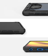 Противоударен Хибриден Калъф за Xiaomi Poco X3, Ringke Fusion X Camo Case, Черен (5)