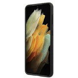 Луксозен Калъф за Samsung S21, Karl Lagerfeld Saffiano Ikonik TPU Case, Черен (4)