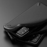 Противоударен Силиконов Калъф за Samsung A72, Ringke Onyx Case, Черен (4)