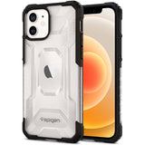 Противоударен Хибриден Калъф за iPhone 12/Pro, Spigen Nitro Force Case, Черен (3)