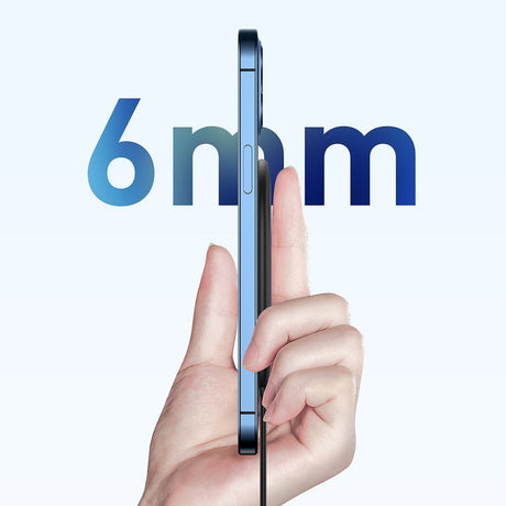 Безжично Магнитно Зарядно за iPhone, Baseus Magsafe Pad 15w, Черен (4)