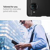 Противоударен Силиконов Калъф за Xiaomi Mi 10T Lite, Spigen Rugged Armor Case, Черен (5)