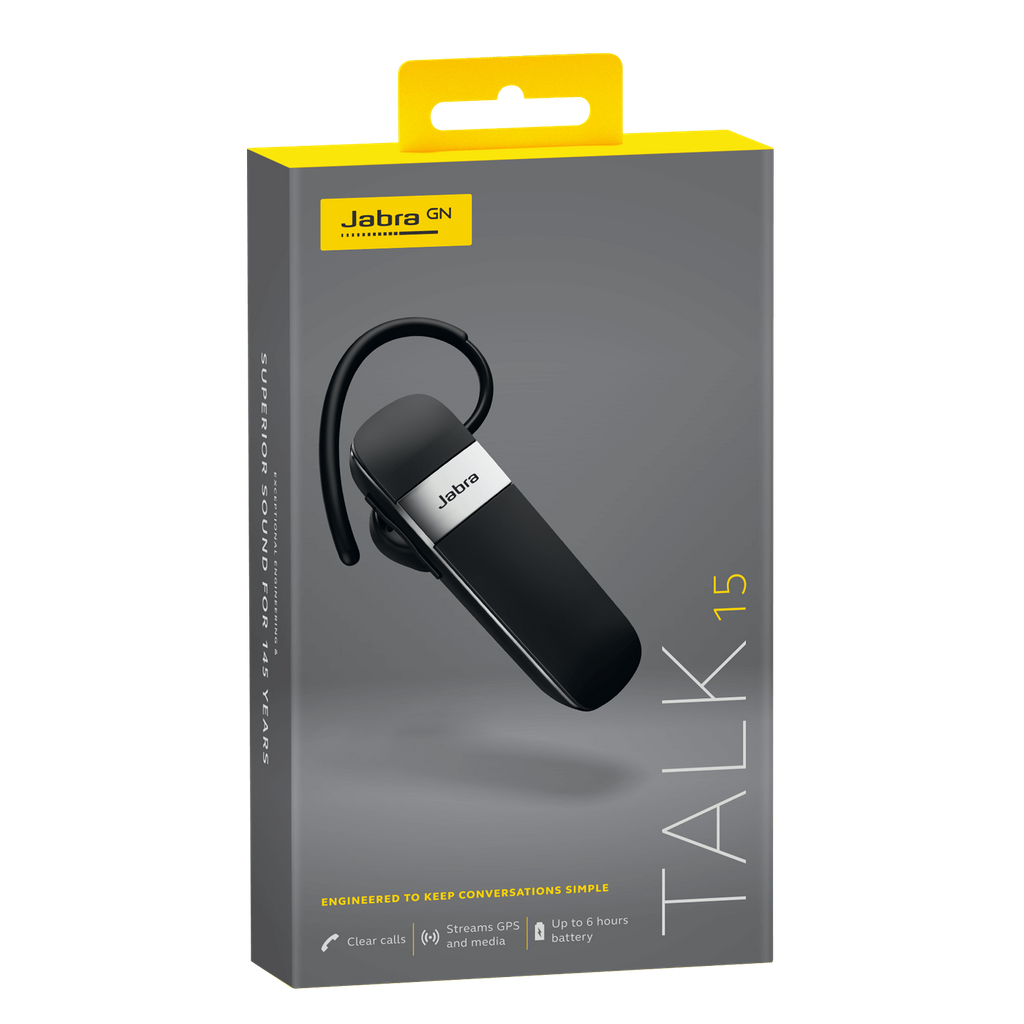 Безжична Слушалка, Jabra Talk 15 SE Handsfree Bluetooth, Черен (5)