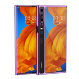 Противоударен Силиконов Калъф за Huawei Mate Xs, GKK Electro Case, Лилав
