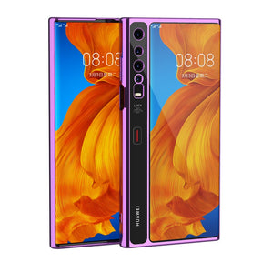 Противоударен Силиконов Калъф за Huawei Mate Xs, GKK Electro Case, Лилав