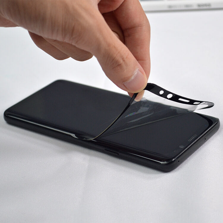 Удароустойчив Протектор за Samsung S21 Ultra, 4Smarts Hybrid Endurance Clear Glass, Черен (3)
