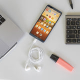 Слушалки с USB-C, 4Smarts Handsfree USB-C Melody Active, Бял (4)