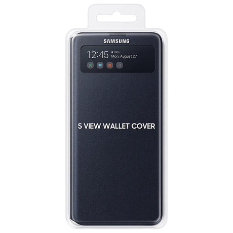 Оригинален Активен Калъф за Samsung Note 10 Lite S-View Book Case EF-EN770PBEGEU, Черен (5)