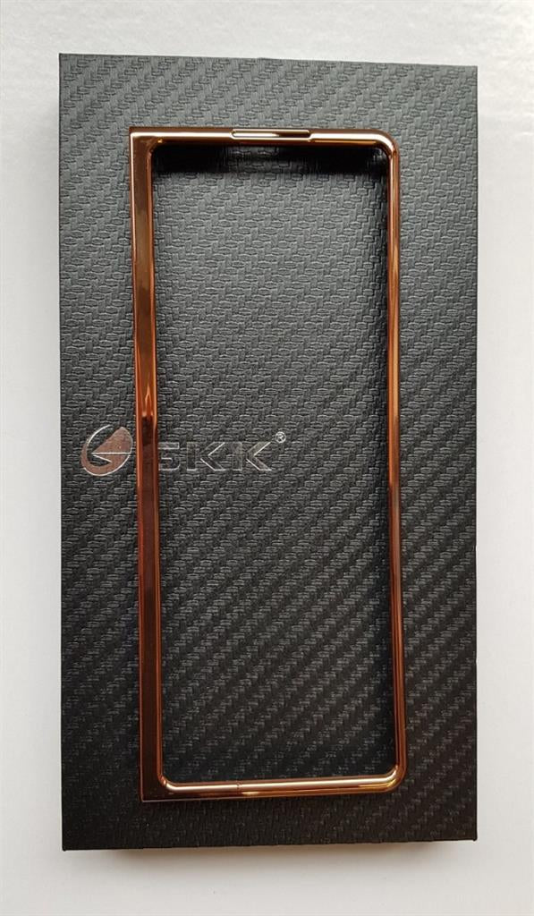 Луксозен Калъф за Samsung Galaxy Z Fold 2, GKK Painting Carbon Case, Кафяв (3)