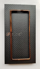 Луксозен Калъф за Samsung Galaxy Z Fold 2, GKK Painting Carbon Case, Кафяв (3)