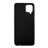 Тънък Силиконов Калъф за Samsung A12, Forcell Fiber Case, Черен (3)