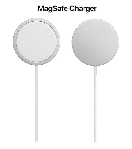 Безжично Магнитно Зарядно Apple за iPhone, Magsafe Charger 15w mx6x3zm/а, Бял (2)