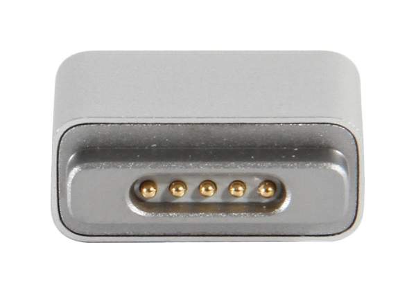 Оригинален Конвертор Magsafe към Magsafe 2 за Apple Macbook A1464, Сив (2)