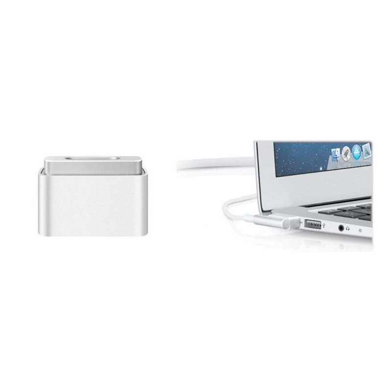 Оригинален Конвертор Magsafe към Magsafe 2 за Apple Macbook A1464, Сив (4)