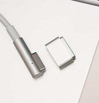 Оригинален Конвертор Magsafe към Magsafe 2 за Apple Macbook A1464, Сив (3)