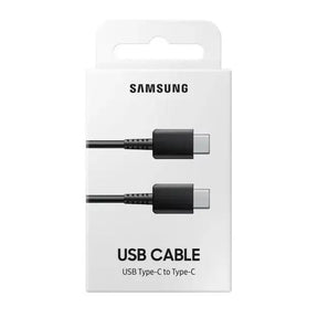 Оригинален USB-C към USB-C Кабел Samsung 1m EP-DA705BBE, Черен