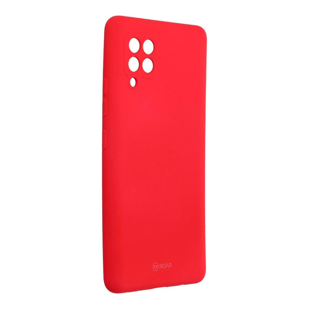 Силиконов Калъф за Samsung A42, Roar Color Case, Червен