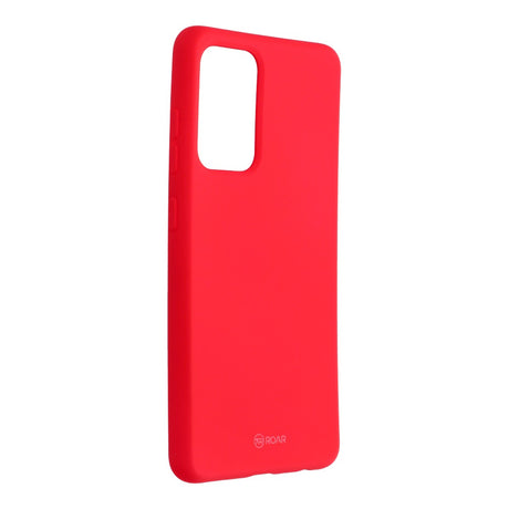 Силиконов Калъф за Samsung A72, Roar Color Case, Червен