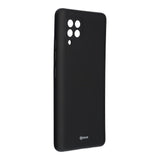 Силиконов Калъф за Samsung A42, Roar Color Case, Черен
