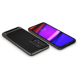 Противоударен Хибриден Калъф за Samsung S21 Ultra, Spigen Neo Hybrid Case, Сив (4)