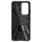 Противоударен Хибриден Калъф за Samsung S21 Ultra, Spigen Neo Hybrid Case, Сив (8)