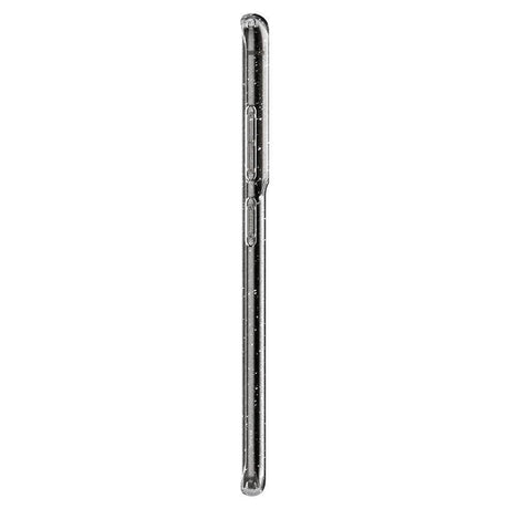 Противоударен Блестящ Калъф за Samsung S21 Ultra, Spigen Liquid Crystal Glitter Quartz Case, Прозрачен (4)