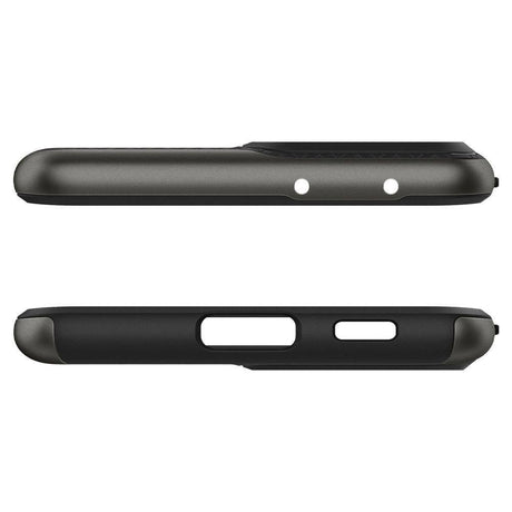Противоударен Хибриден Калъф за Samsung S21 Ultra, Spigen Neo Hybrid Case, Сив (7)